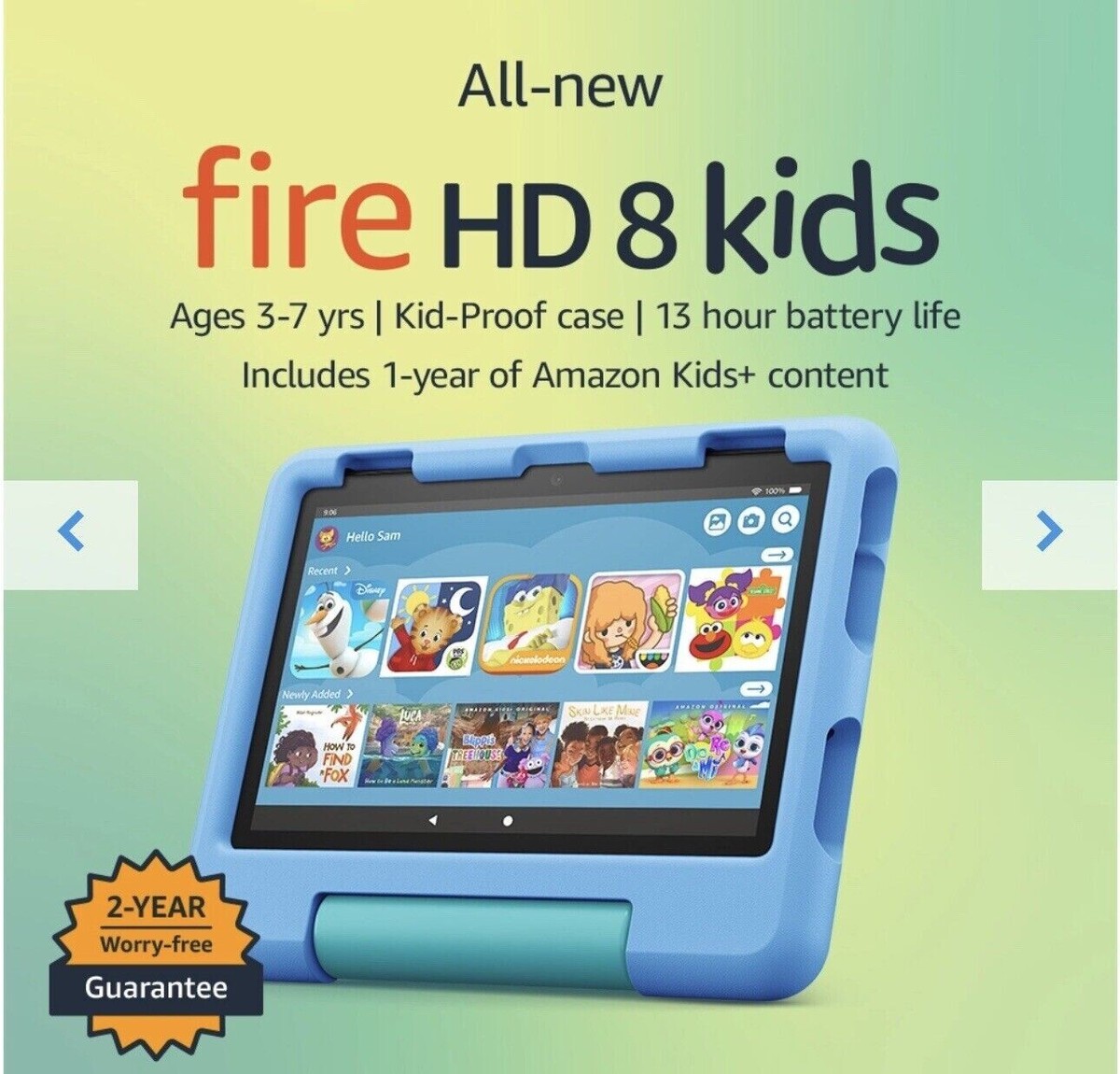 Amazon Fire HD 8 Kids 12th Gen. 32GB , Wi-Fi, 8