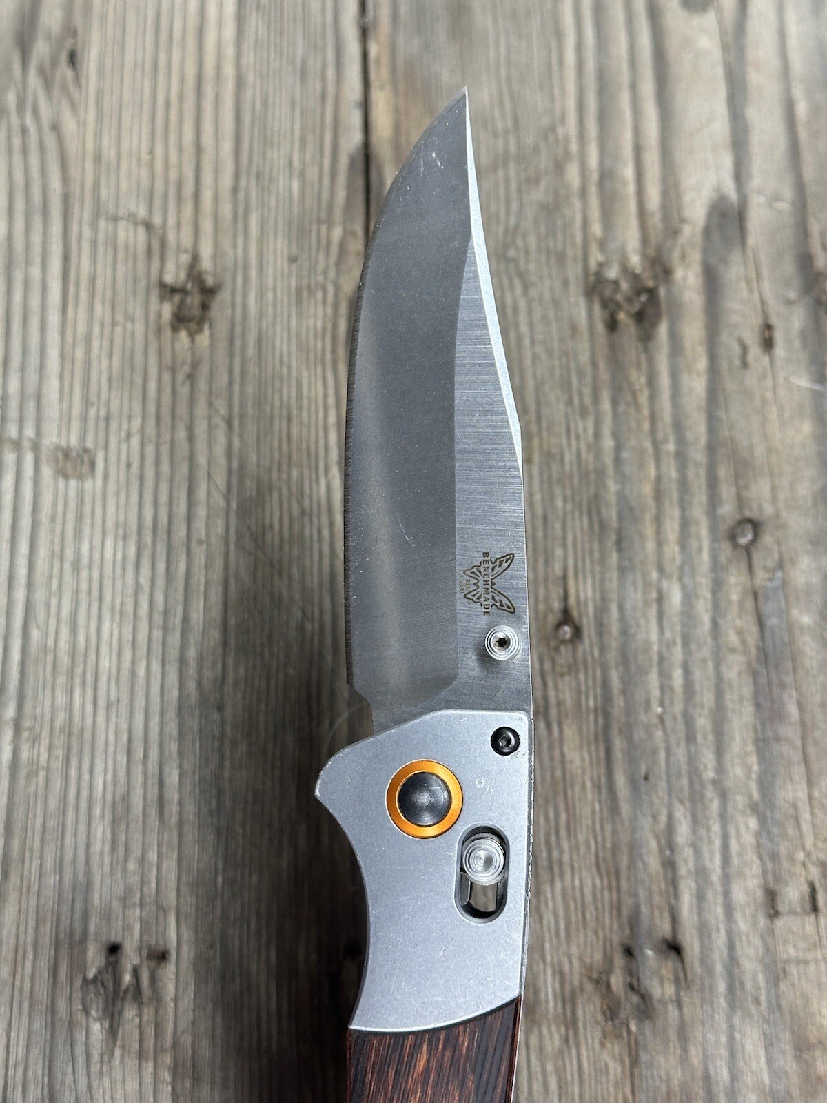 NEW Benchmade 150802 Crooked River Folding Blade Hunting Knife CPM