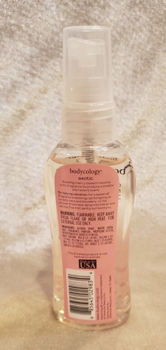 BODYCOLOGY CHERISH THE MOMENT Perfume Fragrance Mist 2 oz Ultra