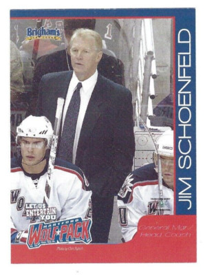 2005-06 Hartford Wolf Pack (AHL) Jim Schoenfeld