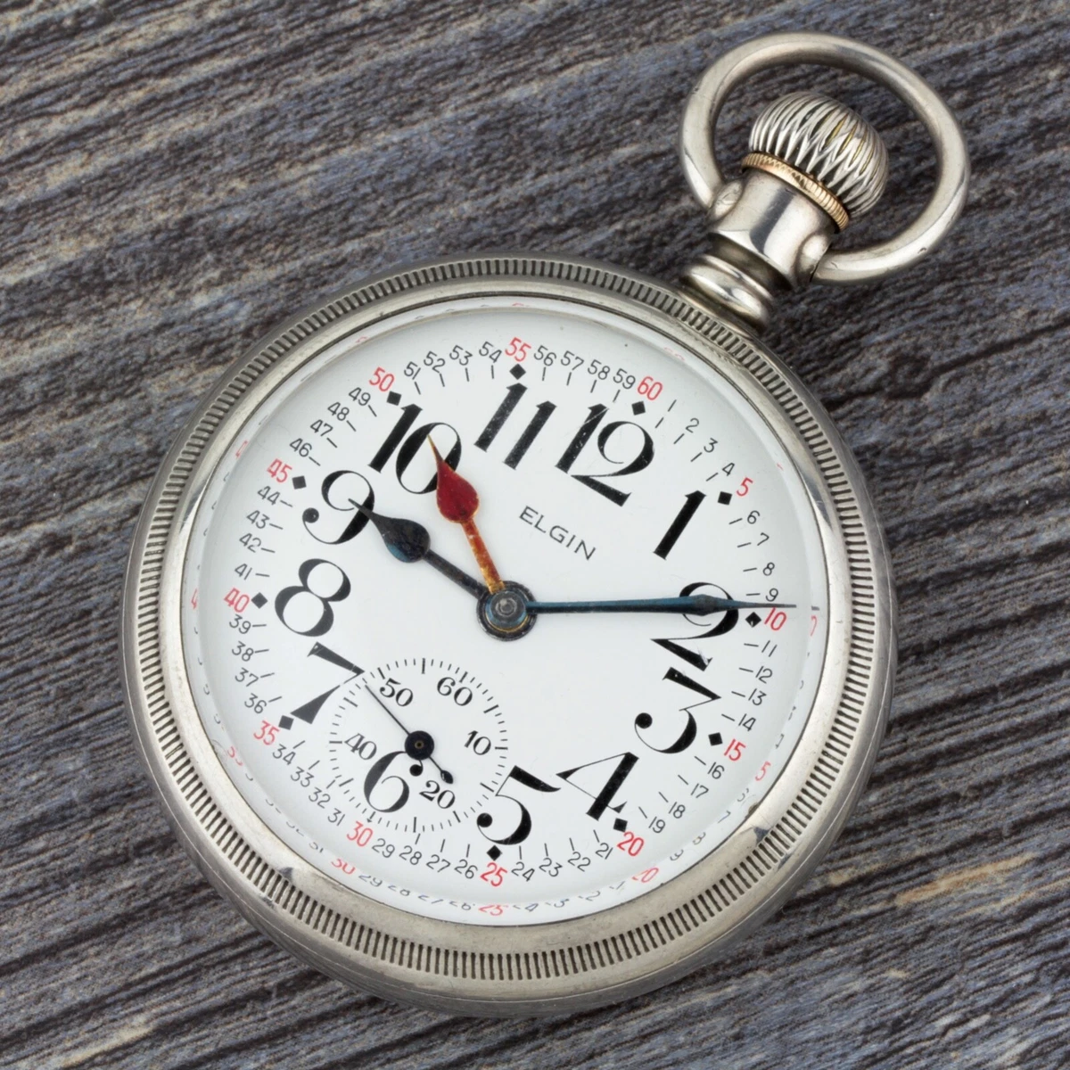 Vintage elgin shop railroad pocket watch