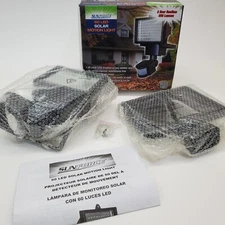 Sunforce 60 LED Solar Motion Light NIB (E3047G)