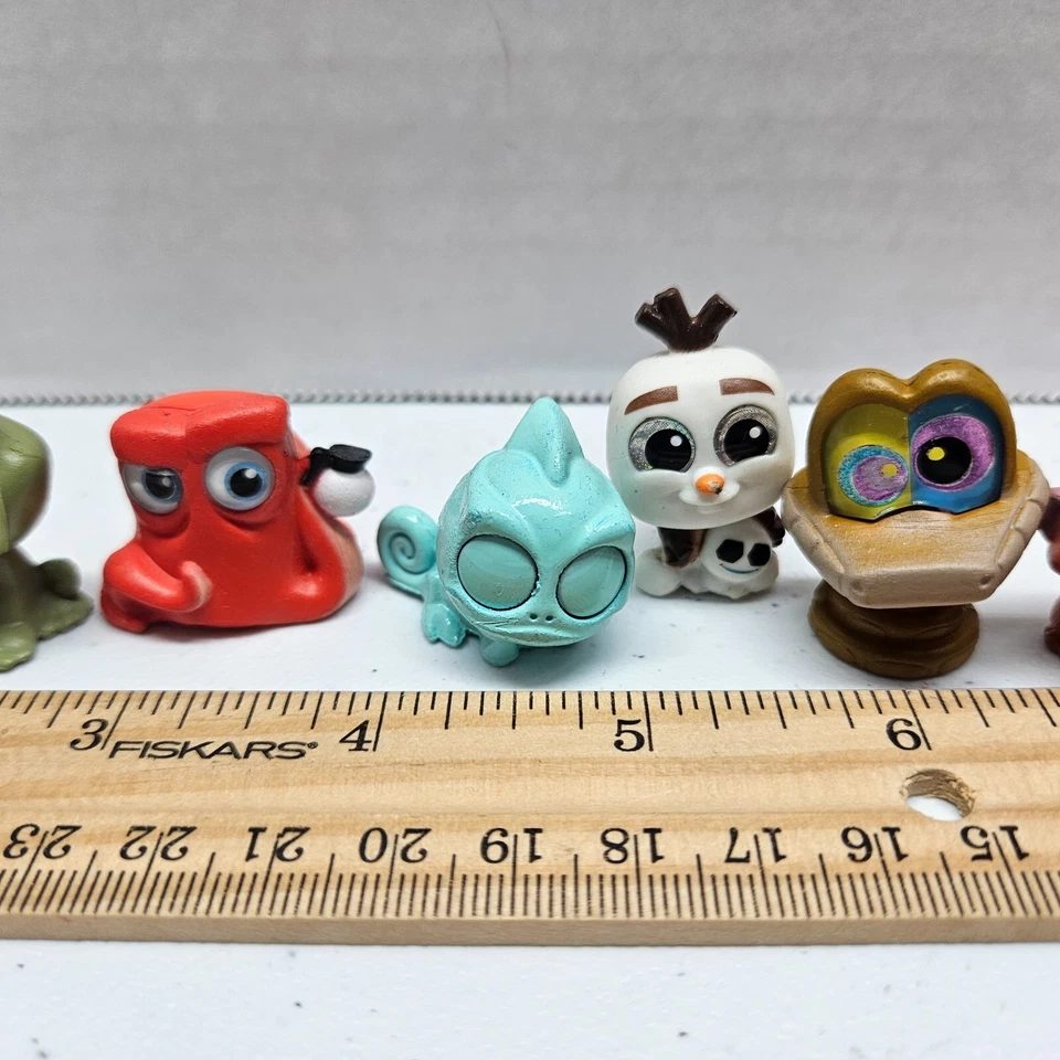 LOTE DE 8 FIGURAS DOORABLES de Disney - Increíbles Jack Olaf Hank Frog Abu Rajah Foto 4 de 4