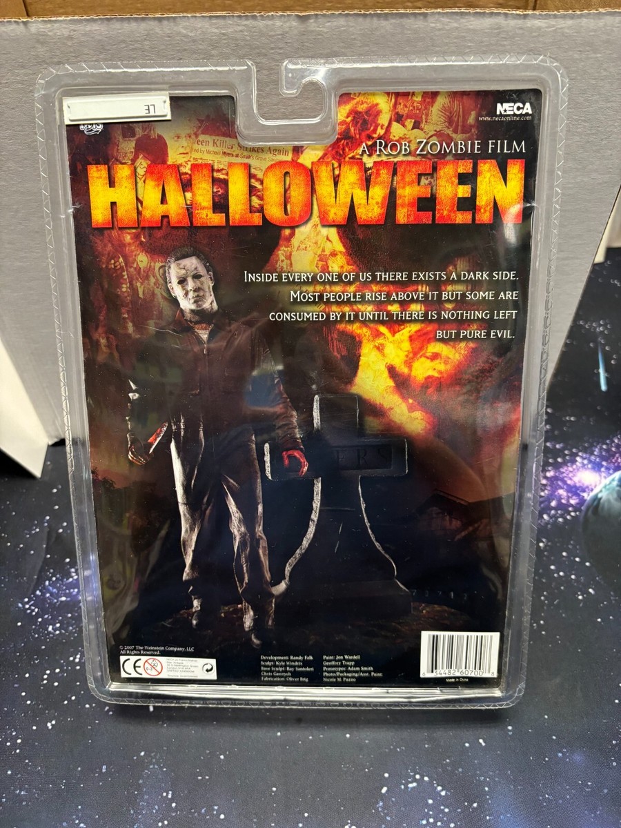 ROB ZOMBIES HALLOWEEN MICHAEL MYERS ACTION FIGURE NECA 2007 MJ | eBay