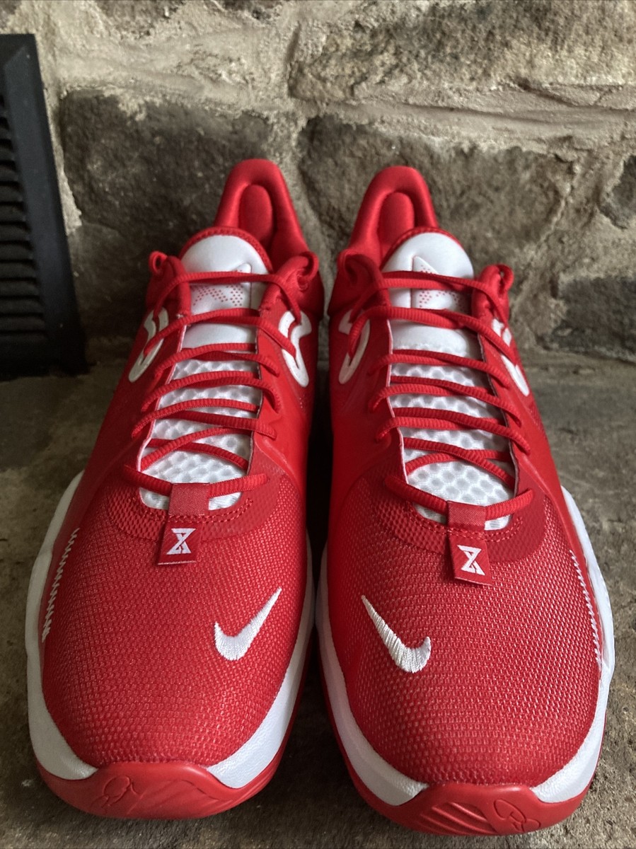 Nike PG 5 Paul George 5 TB Promo University Red White DM5045-603