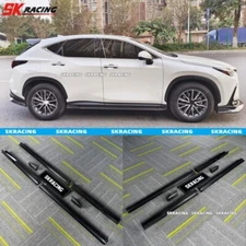 Forged /Carbon Fiber/ Unpainted FRP Side Skirt Lip Fit Lexus NX250 450 350h 22+