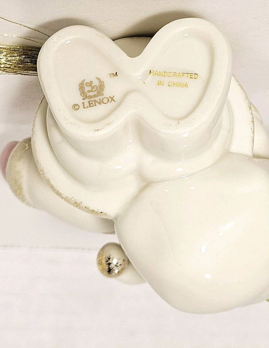 VTG Annual 2000 LENOX Santa “Special Delivery” Porcelain Ornament