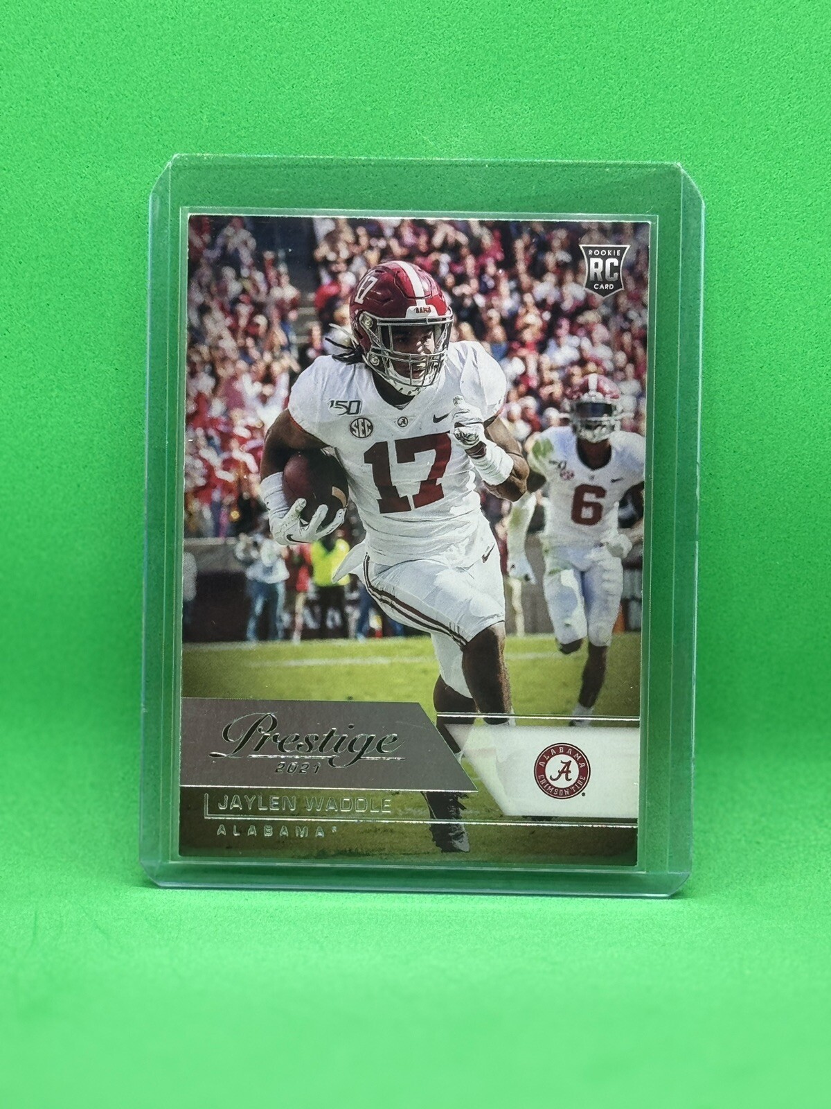 Jaylen Waddle 2021 Chronicles Draft Picks Prestige Rookie RC Card #85