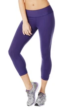 Zumba Perfect Capri Leggings - Starry Sky Purple ~ XS  S  XL  XXL ~ Free Ship!