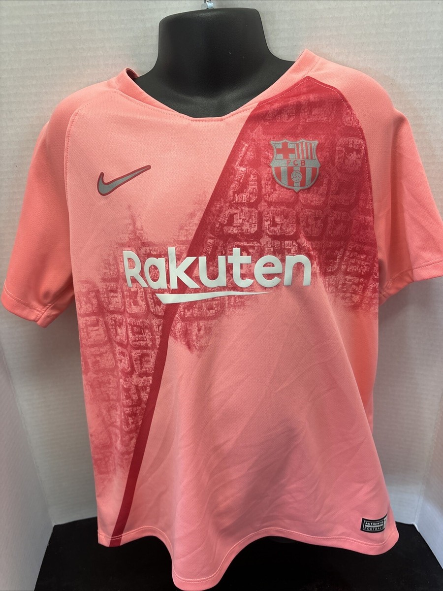 Nike Dri-Fit FCB Barcelona Rakuten UNICEF 2018 Soccer Jersey Nike Dri-Fit FCB Barcelona Rakuten UNICEF 2018 Soccer Jersey