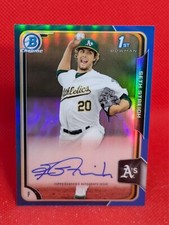 2015 Bowman Chrome Prospects Blue Refractor /150 Seth Streich #BCP96