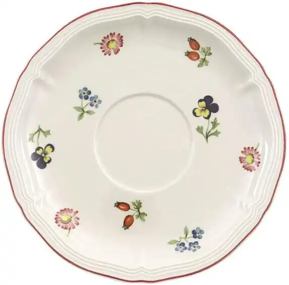Villeroy & Boch Petite Fleur Piattino Tazza - Porcellana, Motivi Floreali, 17 Cm, Microonde - Foto 12