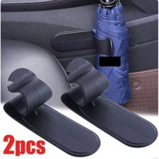 2X Universal Car Interior Accessories Umbrella Hook Holder Hanger Clip Fasteners