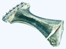 Antique 1930s Guitar Tailpiece NATIONAL DOBRO RESONATOR 6 String Weathered