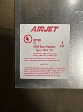 Airjet 6SBF Roof Flashing 6-12 Pitch
