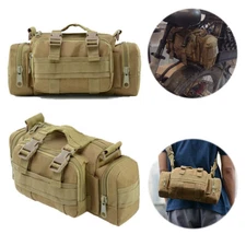 Tactical Fanny Waist Bags EDC Military Travel Crossbody Bags for Camping Cycling