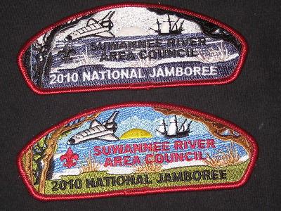 Suwanee River Area Council, 2010 Nat'l Jambo, 2 different JSPs   cjp