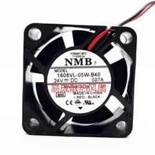 NMB 1608VL-05W-B40 24V 0.07A 4CM 4020 2-Wire Inverter Cooling Fan