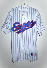New Original Russell Athletic Montreal Expos Home Jersey Large L