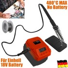 60W Für Einhell 18V Akku Lötkolben Elektrischer Lötstation Ohne Akku & Ladegerät