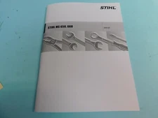 REPAIR SERVICE MANUAL FOR STIHL MS650 MS660 CHAINSAW  ---  BOX 1856