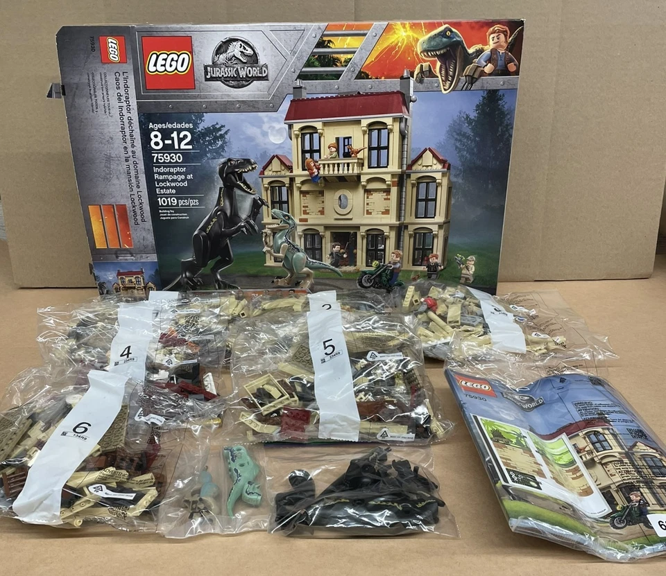 LEGO Jurassic World 75930 Indoraptor Rampage at Lockwood Estate Sealed Bags - Image 2 of 4