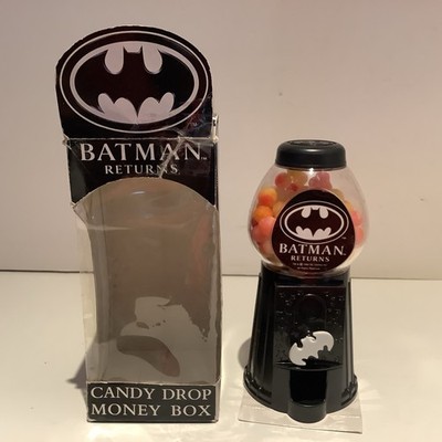 Batman Returns Candy Drop Money Box Batman 1992 Boxed DC comics 