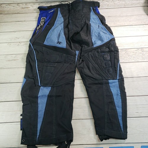Invert Empire Paintball Pants Mens Large Adult 32-38 Black Blue Padded Tactical - Picture 1 of 12