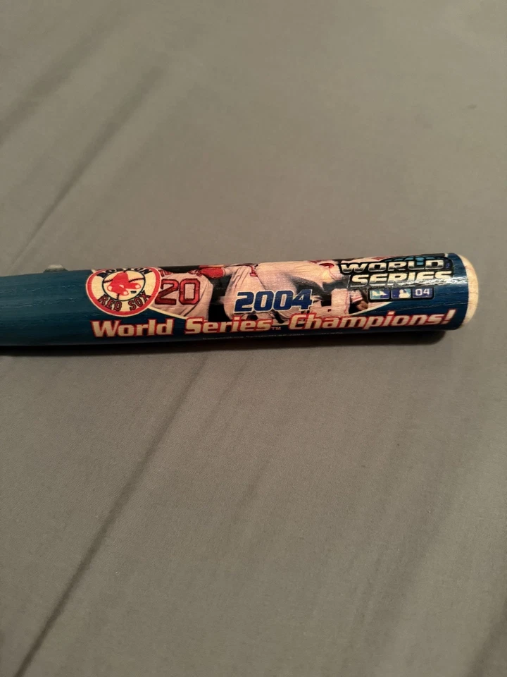 MINI BATE BOSTON RED SOX WORLD SERIES CHAMPIONS 2004 Foto 2 de 4