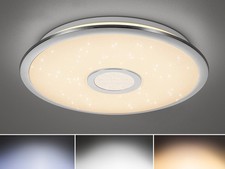 Plafoniera LED dimmerabile rotonda Ø 42 cm cambio colore telecomando - camera da letto