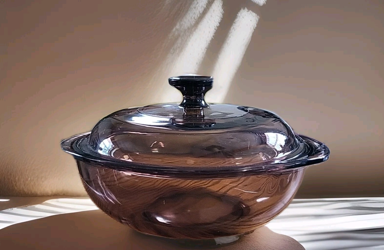 Vintage Pyrex 024 Amber Covered 2 Qt Casserole Dish With Lid  