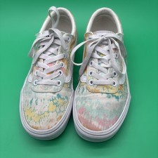 VANS Ward Psychedelic Tie Dye Low-top Sneaker US Women Size 7.5
