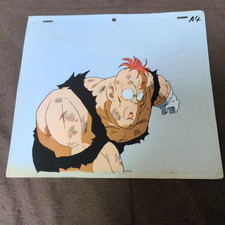 Dragon Ball Z Recoome Cel with Douga (Sketch) — Rare Animation Art, Collectible