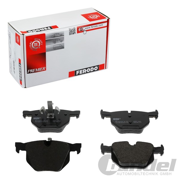 Ferodo ECO-FRICTION BremsbelÄGe Hinten Passend FüR BMW 3 X1 | FDB1808-image