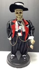 Gemmy Animated Singing Dancing Gangster Zoot Suit Skeleton Halloween 7.5”x18”