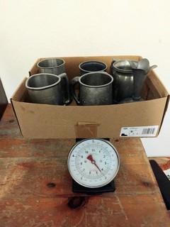 Pewter Tankards 2kg Sold As Scrap