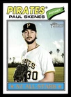 Paul Skenes 2026 Topps Heritage Card #33 Pittsburgh Pirates