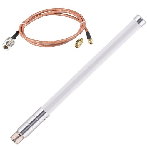 F��r Helium Hotspot Antenne 5 8 dBi Fiberglas f��r HNT Miner RG142 Kabel - Photo 10/12