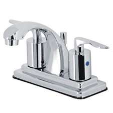 Kingston Brass KB464.SVL Serena 1.2 GPM Deck Mounted Centerset - Chrome