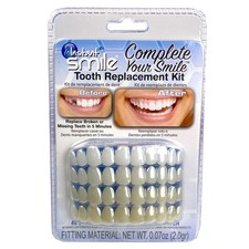 Complete Your Smile Temporary Tooth Replacement Kit - Replace a Missing Tooth in