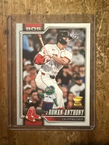 2026 Topps Celebration Roman Anthony #189 RC Hidden Mascot
