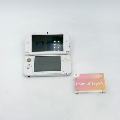 Nintendo 3DS LL XL Console White Console Japanese ver Good