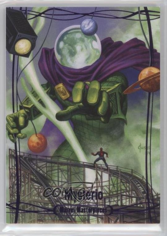 2016 Upper Deck Marvel Masterpieces Epic Purple 150/199 Mysterio #28 0nc