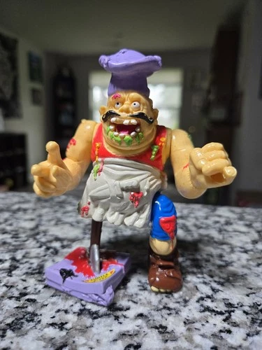 Vintage Teenage Mutant Ninja Turtles TMNT 1990 Pizzaface Action Figure Only