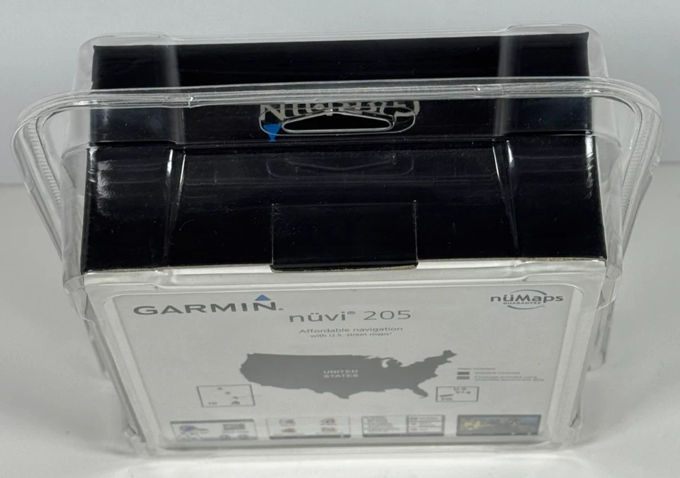 Garmin Nuvi 205 Car Auto GPS Navigation w/ Accessories Factory Sealed BRAND NEW - Image 3 of 4