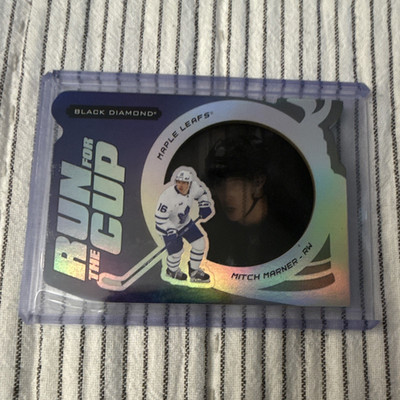 Upper Deck 2022-23 Black Diamond Run for the Cup Mitch Marner #RUN-MM 36/99