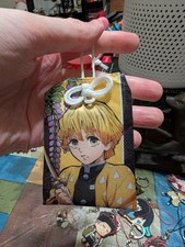 Kimetsu no Yaiba Demon Slayer Zenitsu Agatsuma Amulet Keychain