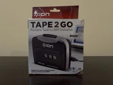 ION Tape2Go Portable Cassette to MP3 Converter Boxed No Cord Unused Mac/PC