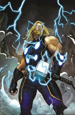    ULTIMATE UNIVERSE #1 STEFANO CASELLI 1:100 VIRGIN VARIANT FIRST PRINT THOR