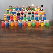 VTG Fisher Price Little People Lot 45 All Different. No Repeats 
